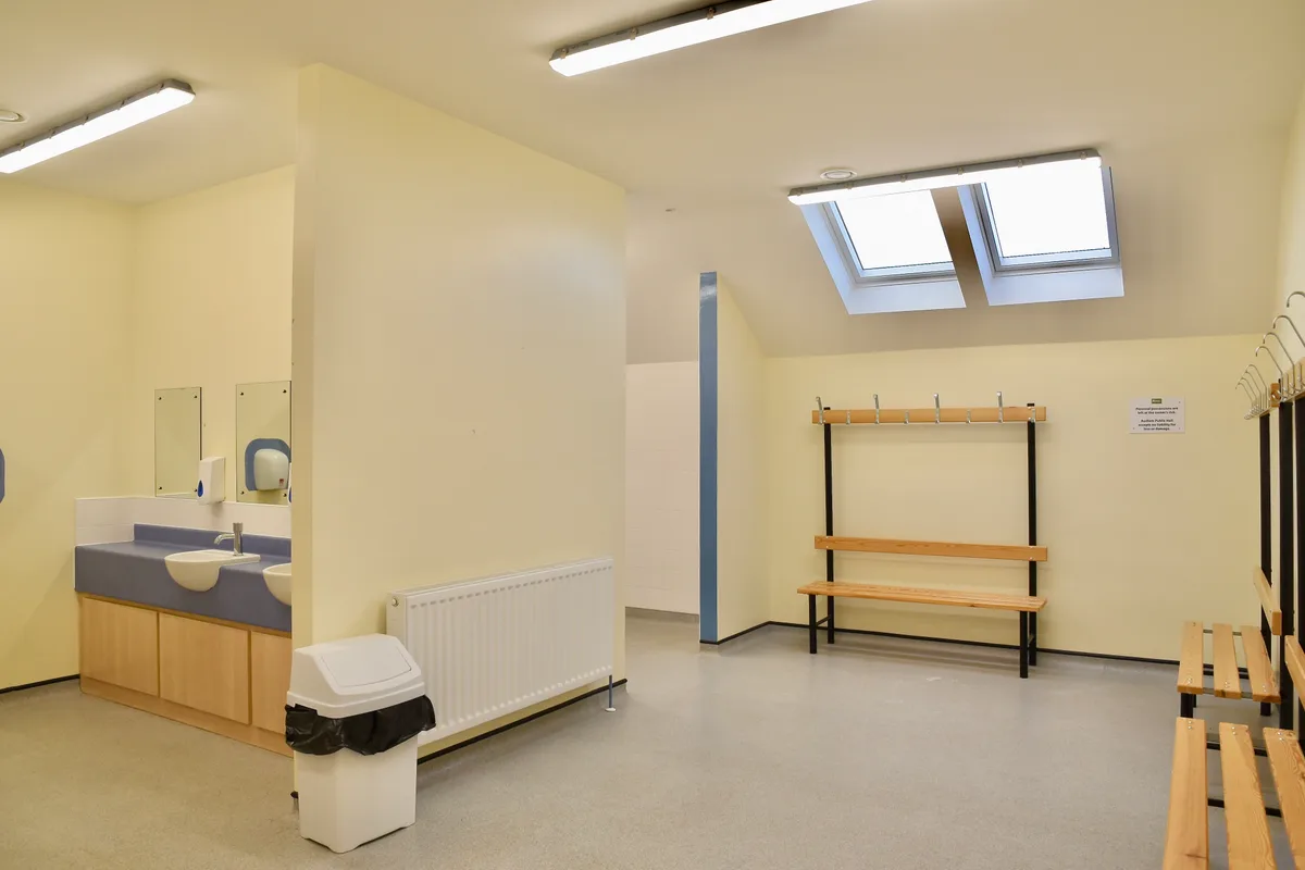 Audlem Public Hall - Changing rooms & showers