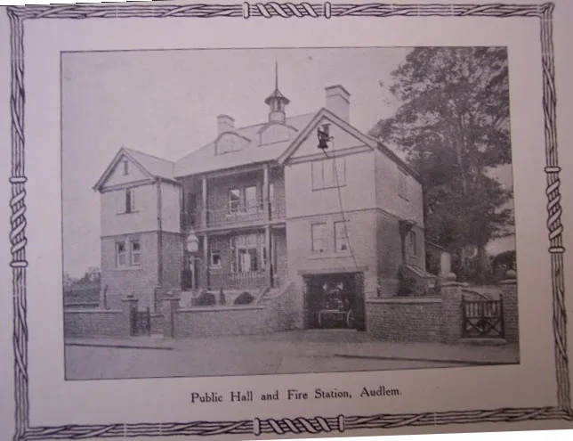 Public Hall and Fire Station, Audlem &mdash; early 1900s